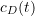 c_D(t)